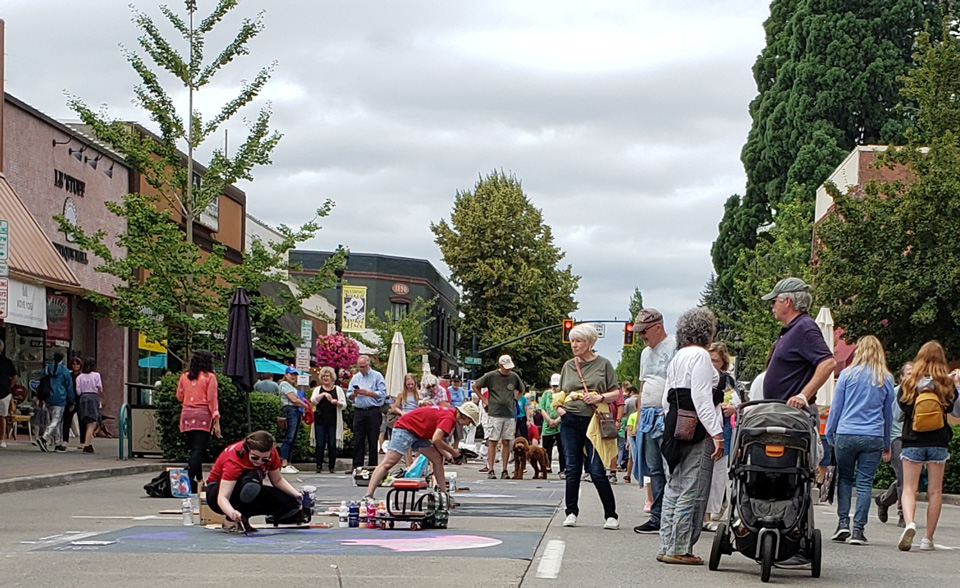 Photo | La Strada dei Pastelli Chalk Art Festival Photo by Raziah Roushan - 2022